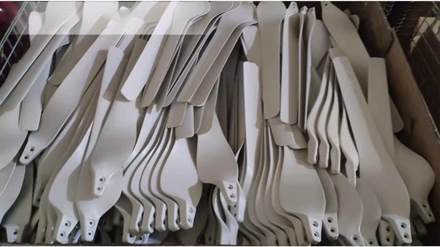 1pcs/3pcs DIY Wind Turbine Blades Kit - 580mm Nylon Fiber Blades for Horizontal Windmill Generator, Home Boat Wind Power System Accessories(3pcs)