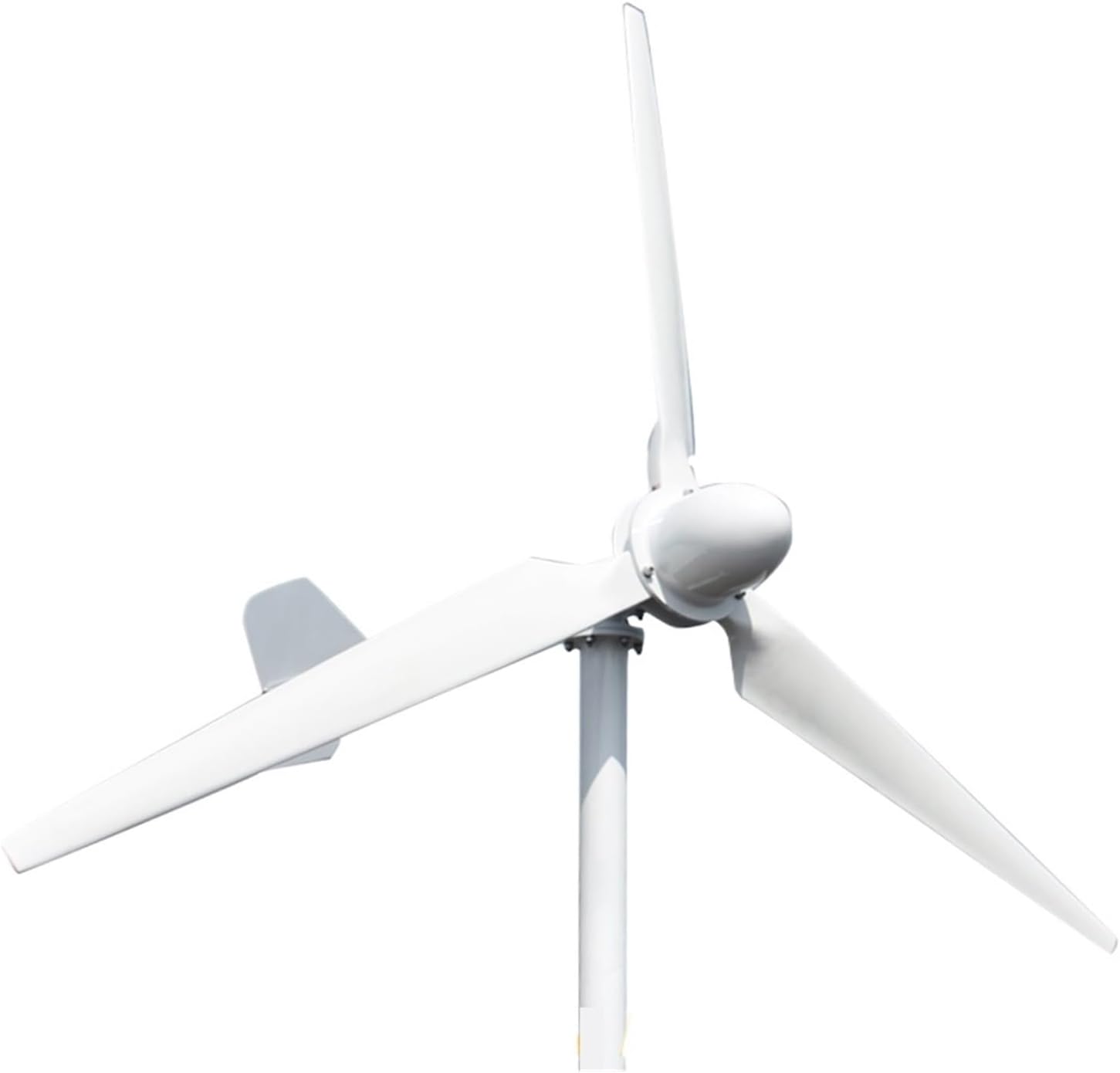 Windmill Generator, 10KW Horizontal Axis Wind Turbine Generator Three Phase AC 3 Blades 10000W 48V 96V Windmill For Farm Home (Size : 96V, Color : 10KW), 1005006129112932