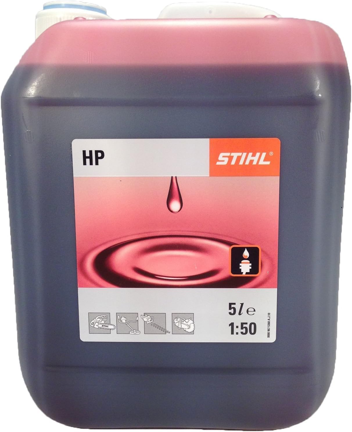 Stihl 2-Stroke Oil, 5 Liters, Genuine OEM Factory Part for Chain-Saw Accessories