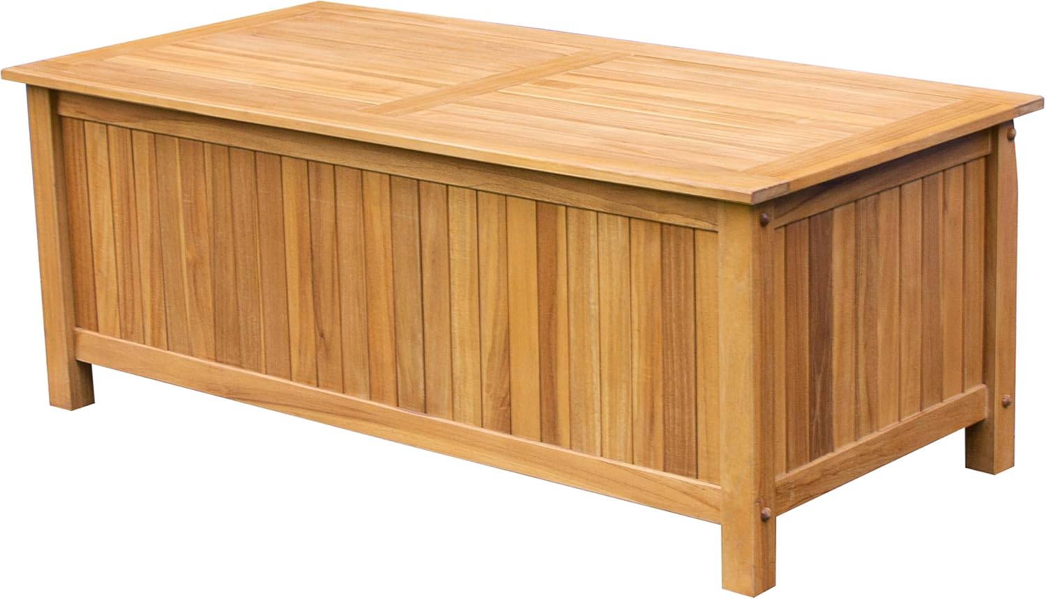 Cambridge Casual AM-370218T Arie Storage Box, Natural Teak