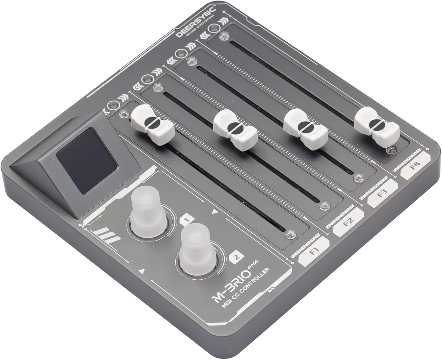 M-BRIO-4FADE 4 Faders MIDI CC Controller