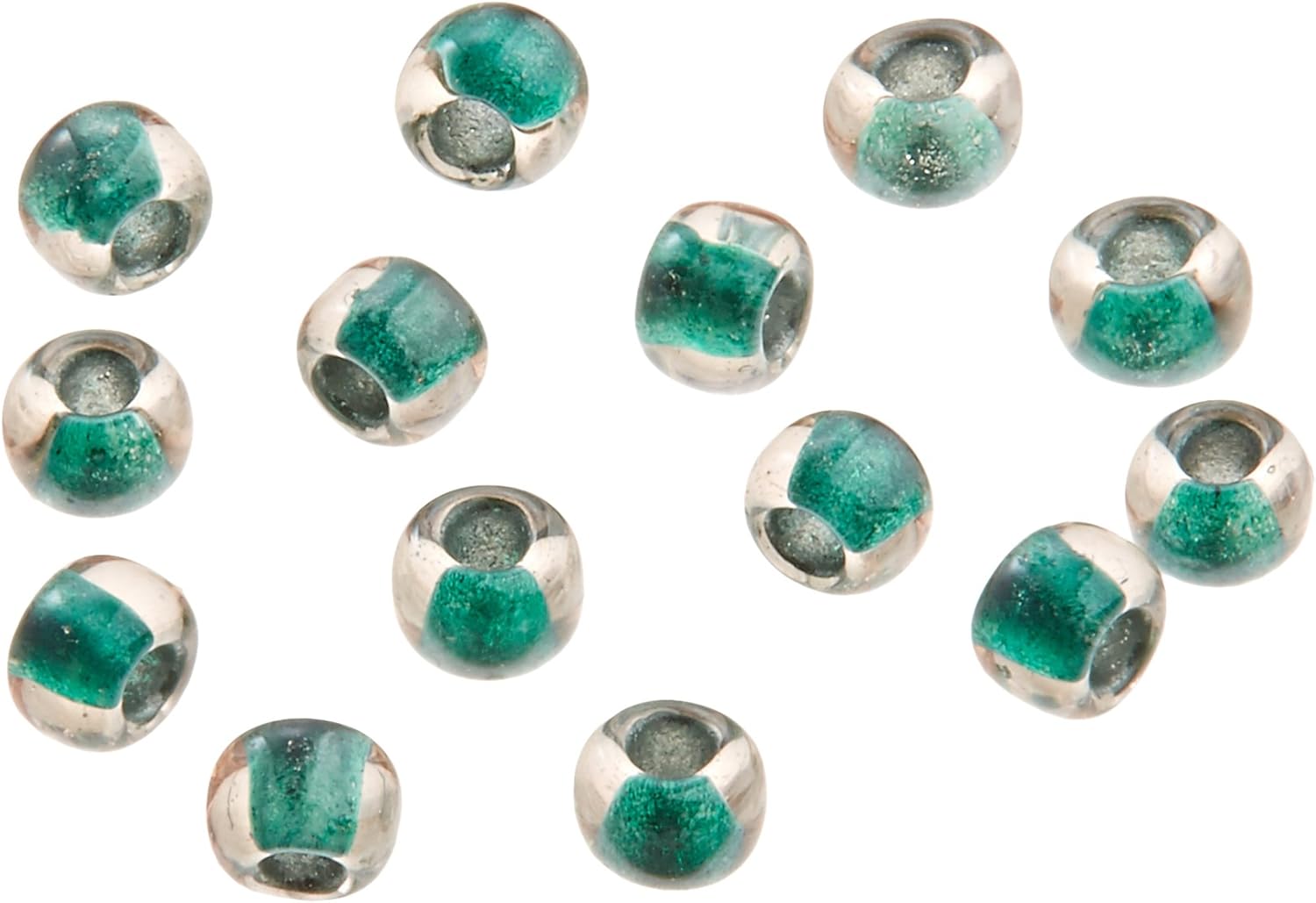 TOHO Round Small Beads, 6 Bundles, Thread Threading Beads, Outer Diameter Approx. 0.09 inches (2.2 mm), No. 287 (60 m)