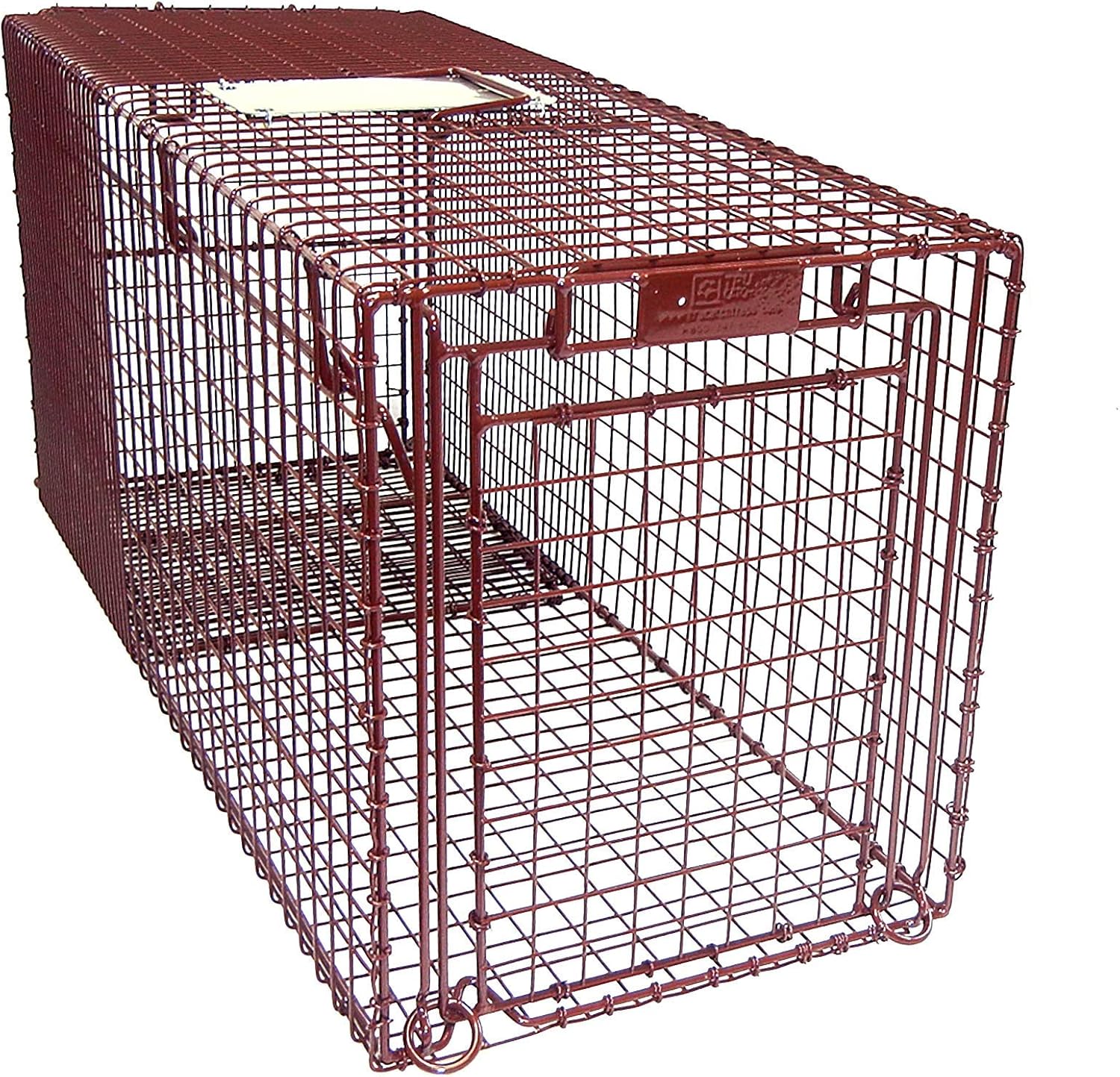 Tru Catch 30FCD Fat Cat Humane Live Animal Trap - Easy & Safe Catch & Release Animal Trap for Cats, Rabbits, & Other Small Animals - Durable & Humane TNR Trap - (30
