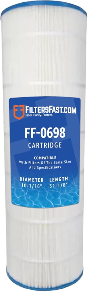 Filters Fast FF-0698 Pool Filter Compatible Replacement for Pentair Predator Clean and Clear 175 and Compatible Replacement for Pleatco PAP175, PAP175-4, Ultra-C5