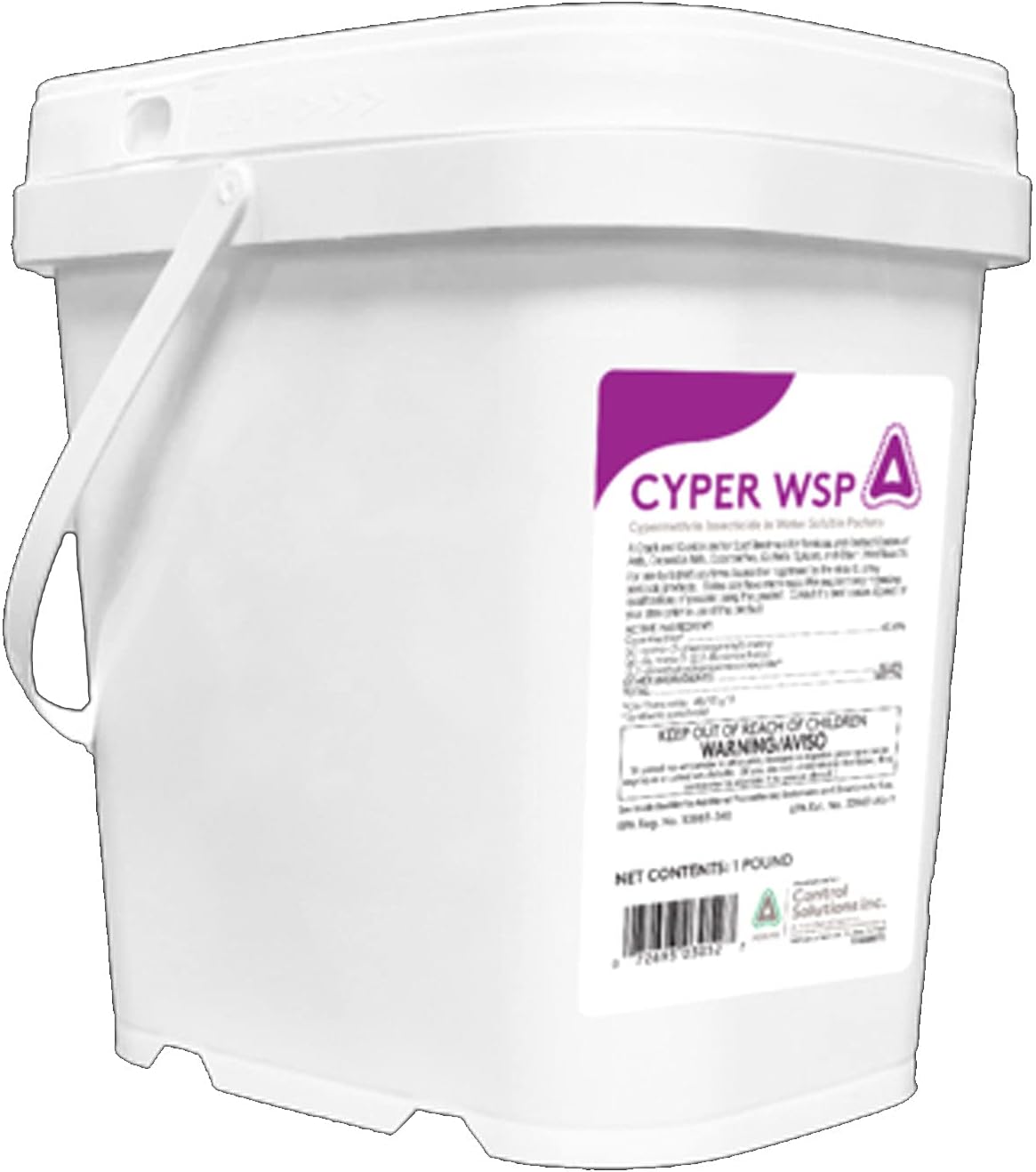 Control Solutions- Cyper WSP- Insecticide - 1 lb