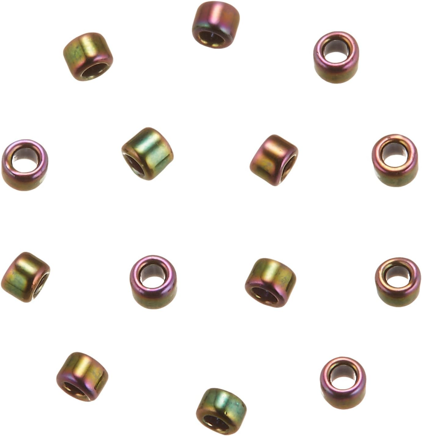 TOHO A-509 Antique Beads, Small Round, 6 Bundles, Thread Threading Beads, Outer Diameter Approx. 0.06 inches (1.65 mm), 192.8 ft (60 m)