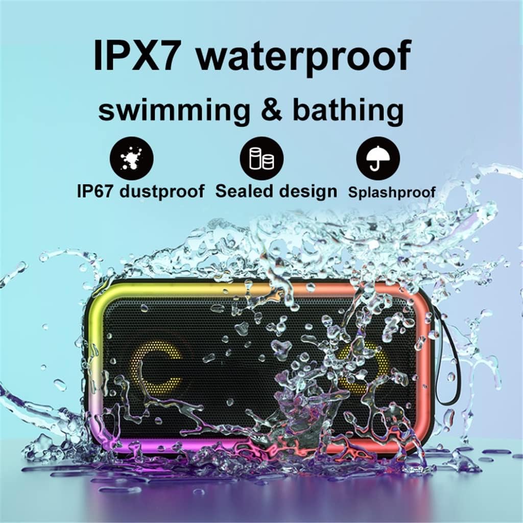 40W Output Power Speaker with Class D Amplifier Excellent Bass Performace HiFi Speaker, IPX7 Waterproof