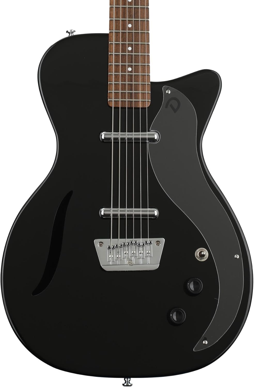 Danelectro Vintage Baritone Electric Guitar - Black