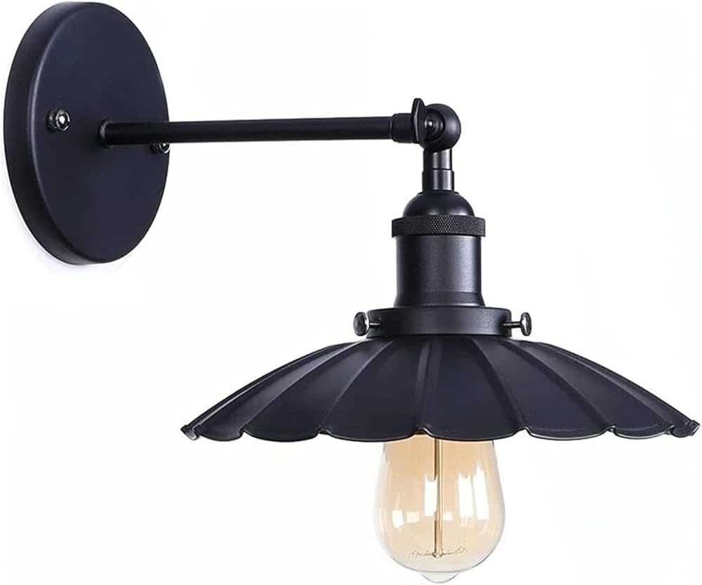 Wall Lighting Fixtures Rustic Antique Gooseneck Wall Lamp, Contemporary Indoor V-intage Wall Light, Swing Arm Industrial Wall Sconce