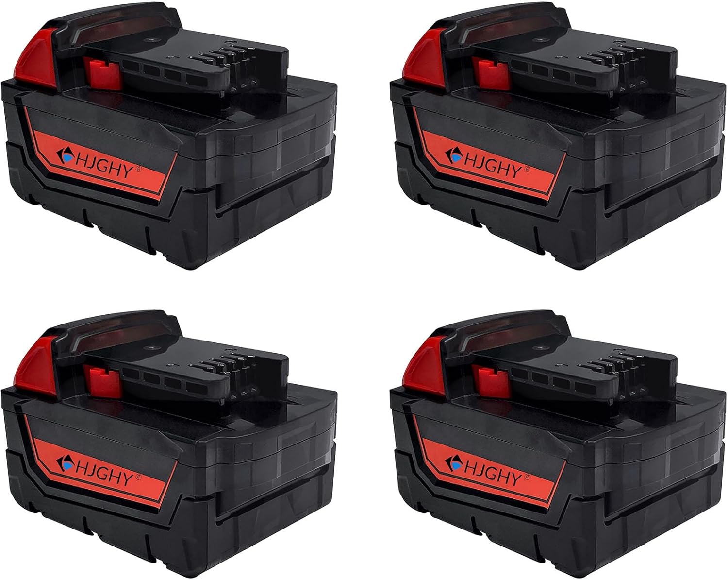 18V Lithium Battery Pack 18V 4000mAh 5000mAh 6000mAh Replaceable Battery 18V Cordless Power Tool Batteries with LED Indicator