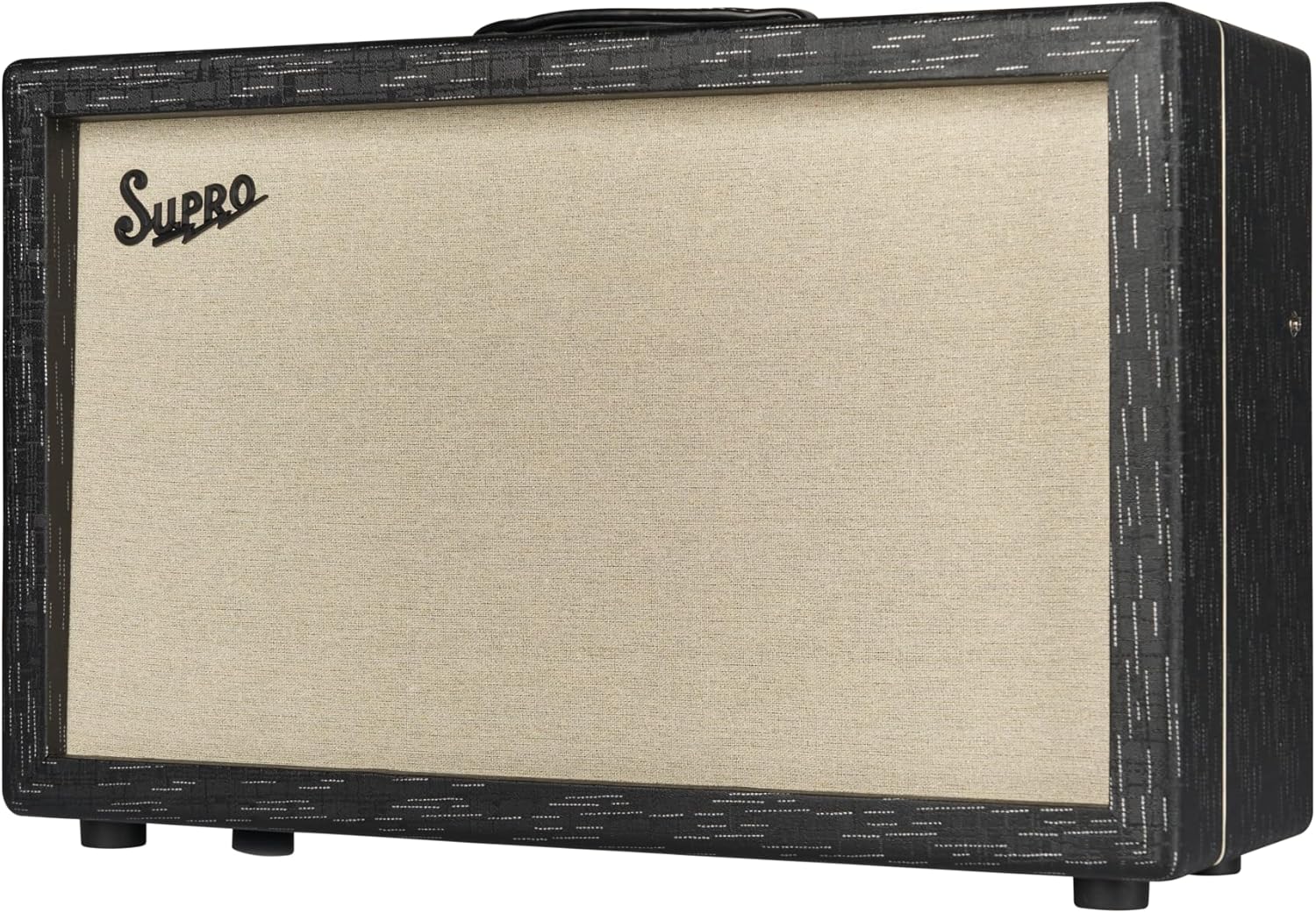 Supro 1933R Royale 50W 2x12 Inch Tube Combo Amp with Tube-buffered Effects Loop and Glorious Tube-Driven Spring Reverb (Black Scandia)