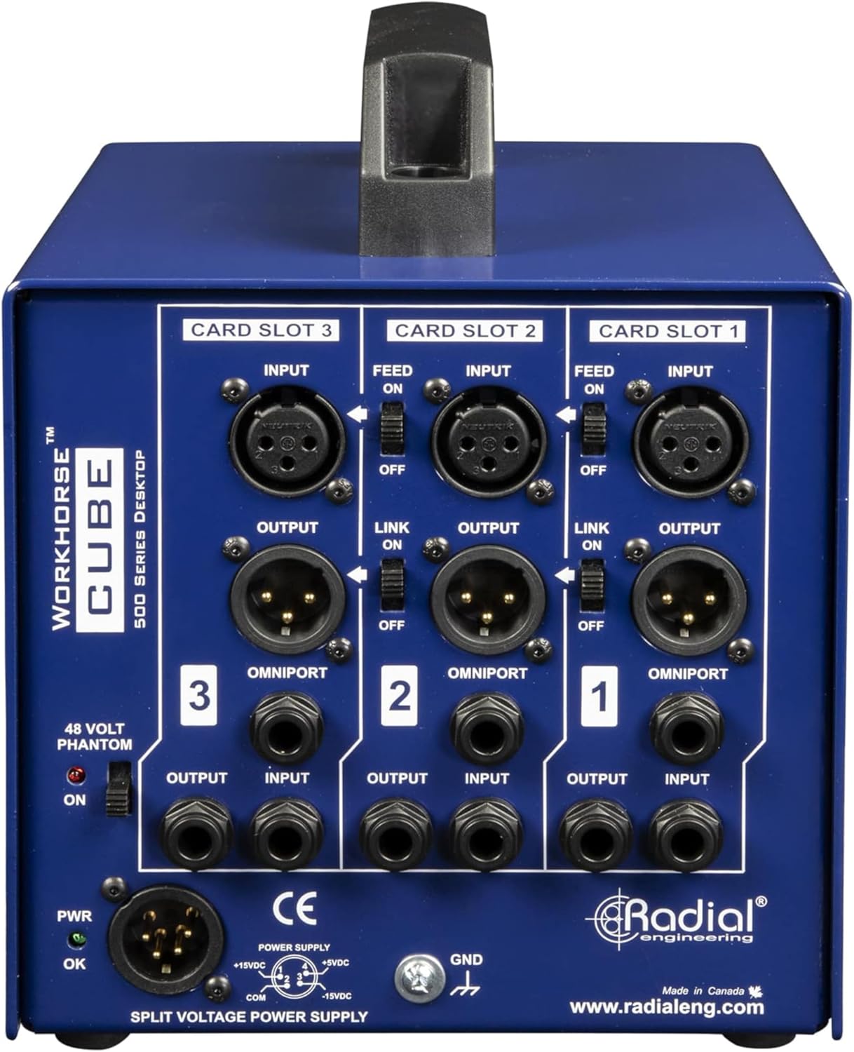 Radial Engineering Radial Workhorse Cube Desktop Power Rack