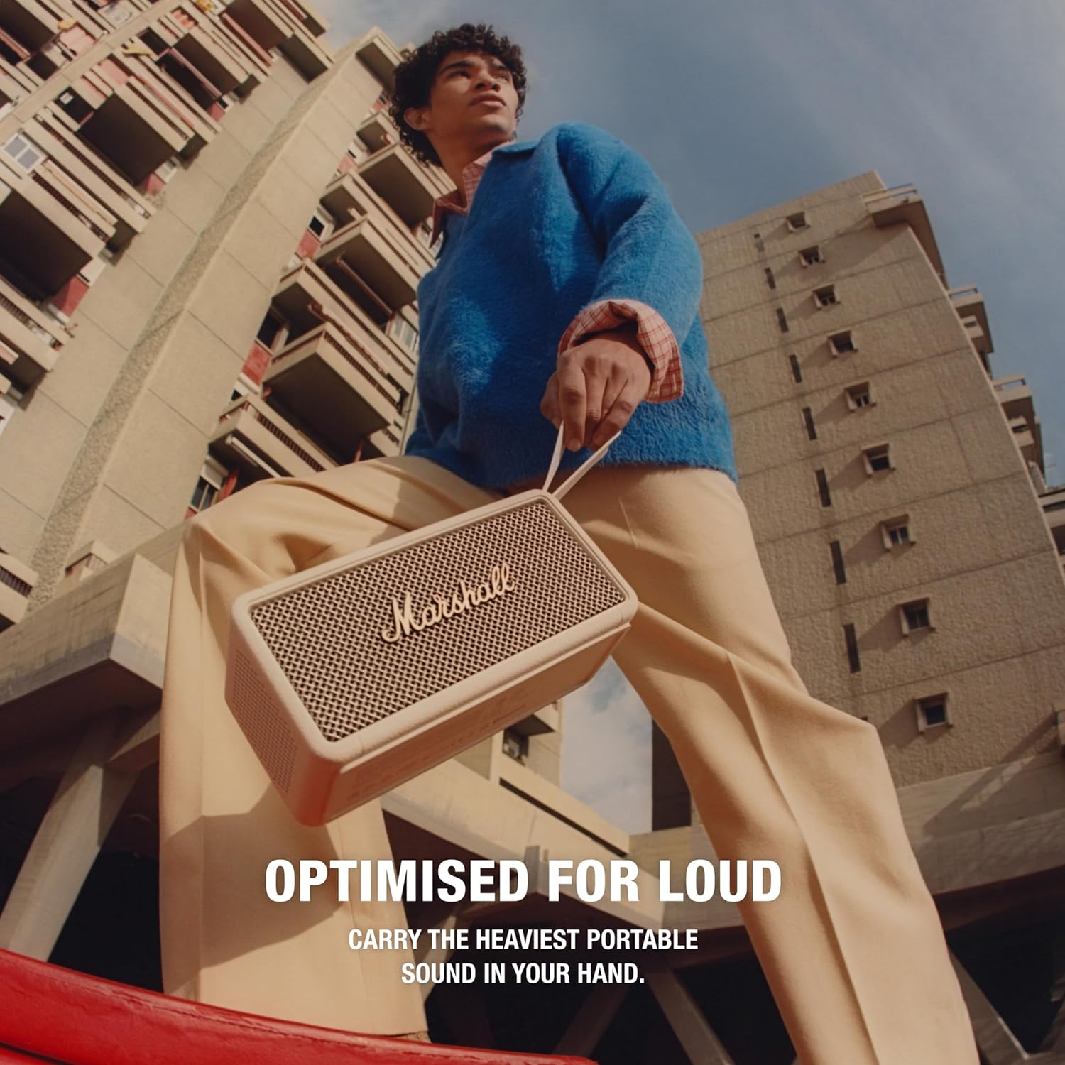 Marshall Middleton Portable Bluetooth Speaker - Cream