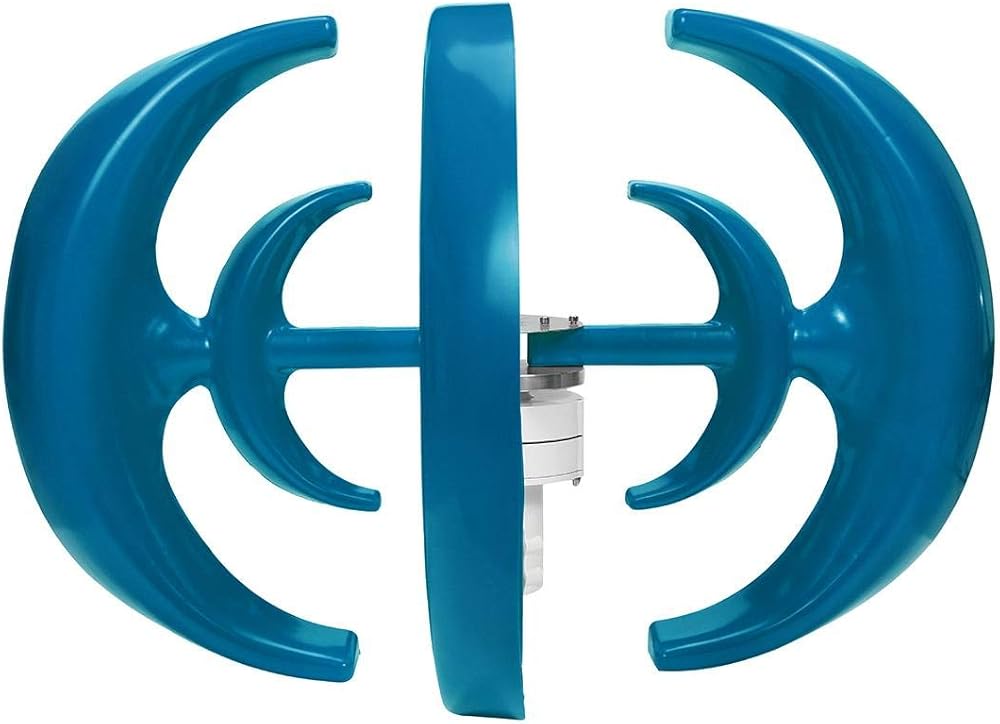 12V 24V 4 Blades Lantern Wind Turbines Generator Vertical Axis Motor Kit for Home Hybrids Streetlight Use Electromagnetic 4200W,12v