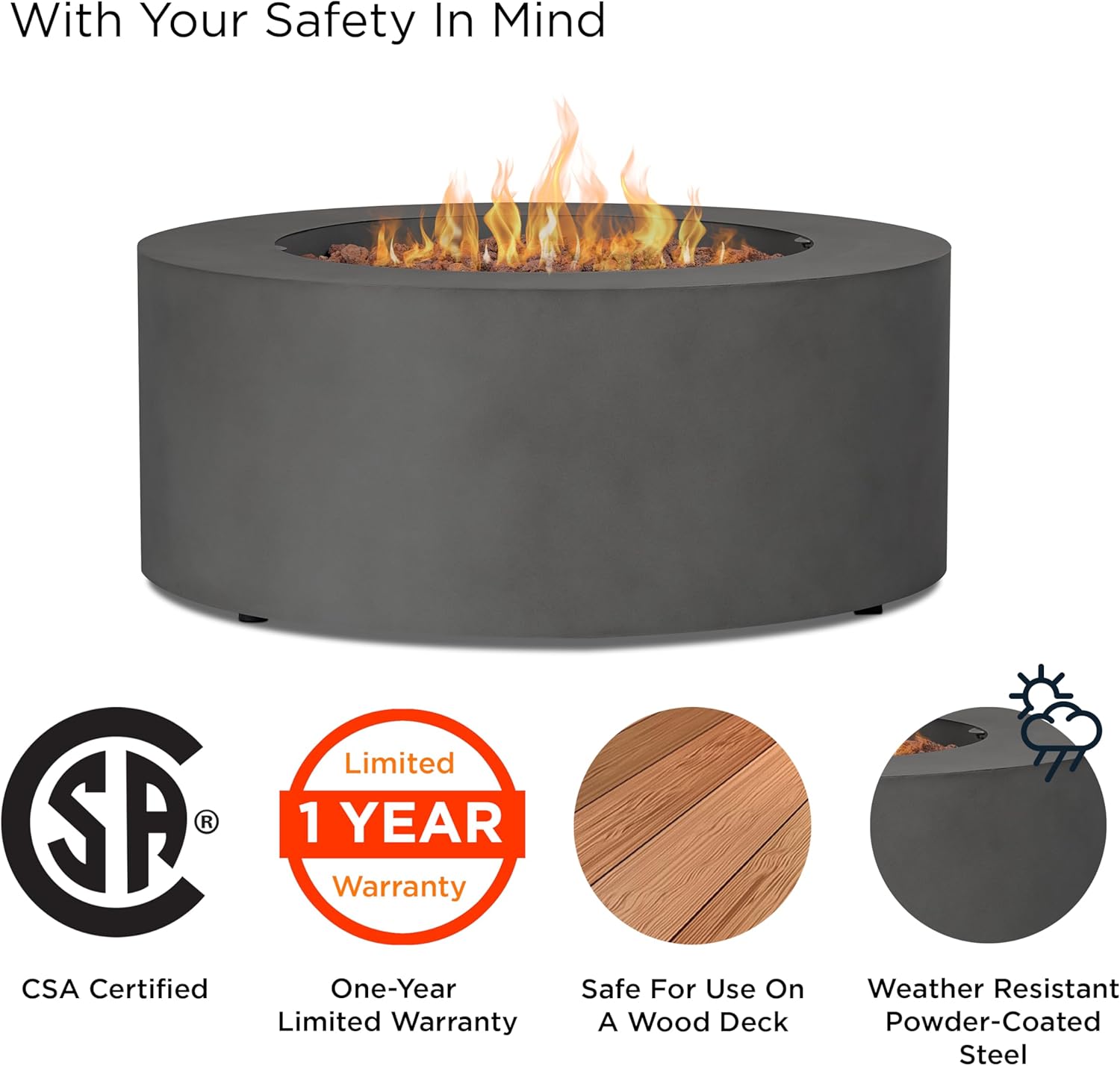 Real Flame Aegean 36