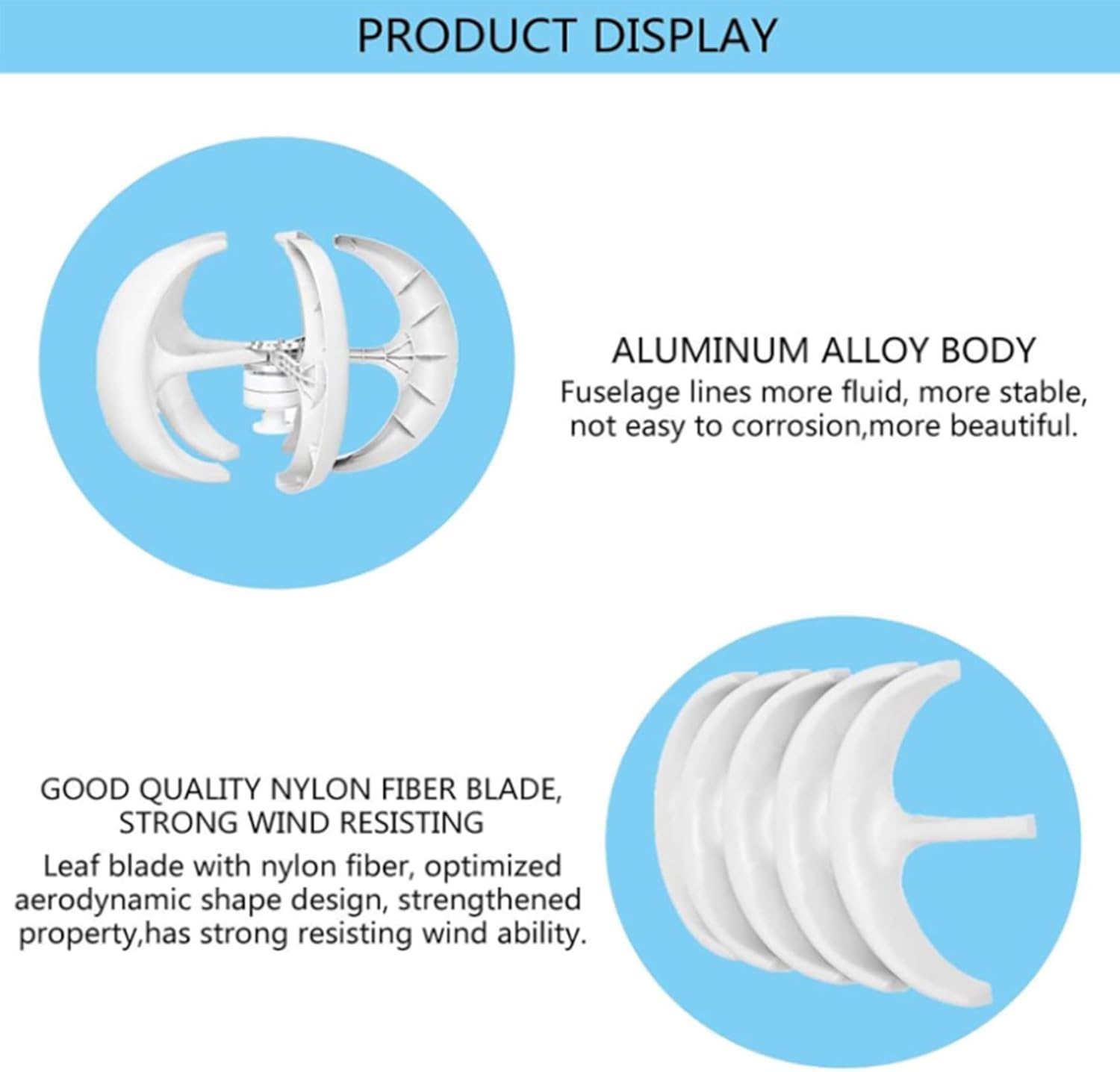 Vertical Axis Wind Turbine Generator 12000W Low Noise Low Start Wind Speed 12V 24V 48V Windmill Off Grid System with MPPT Controller(5 Blades)