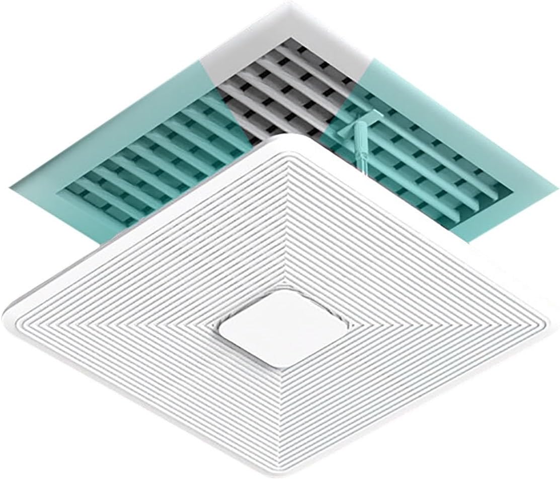 Dual-Layer Ceiling Vent Deflector, Breathable Design, Air Conditioner Deflectors, AC Wind Deflector for Office and Home Use