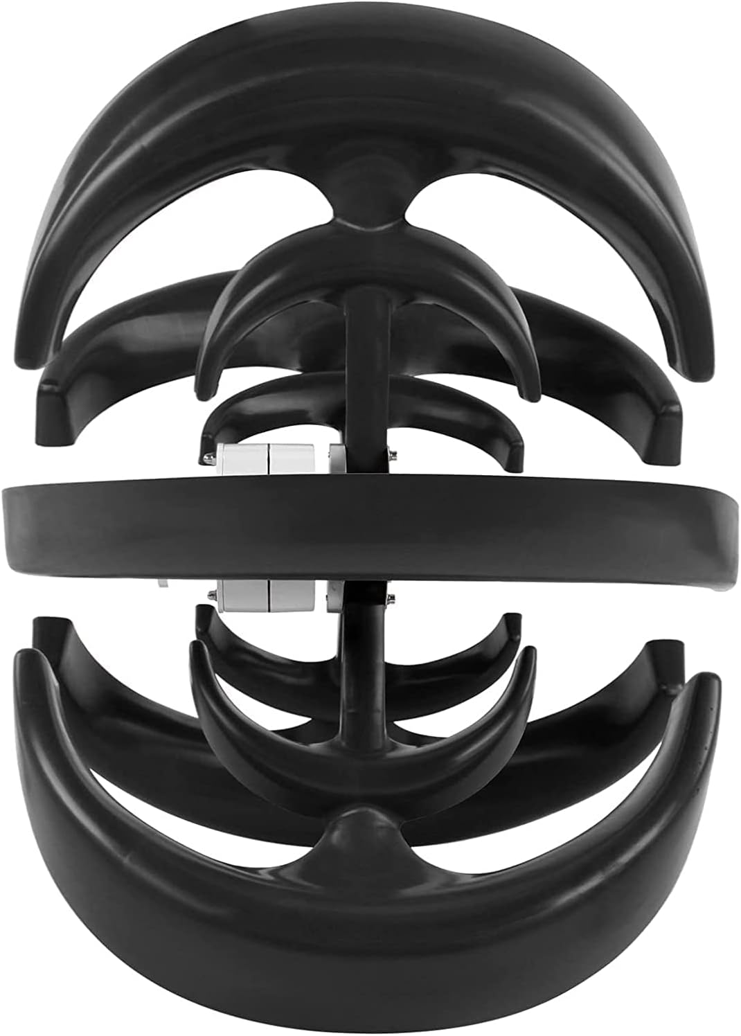 5-Blade Wind Turbine Generator Kit 9000W Lantern Vertical Wind Generator Home Power Energy Kit, Lighting and More Solar and Wind Hybrid System