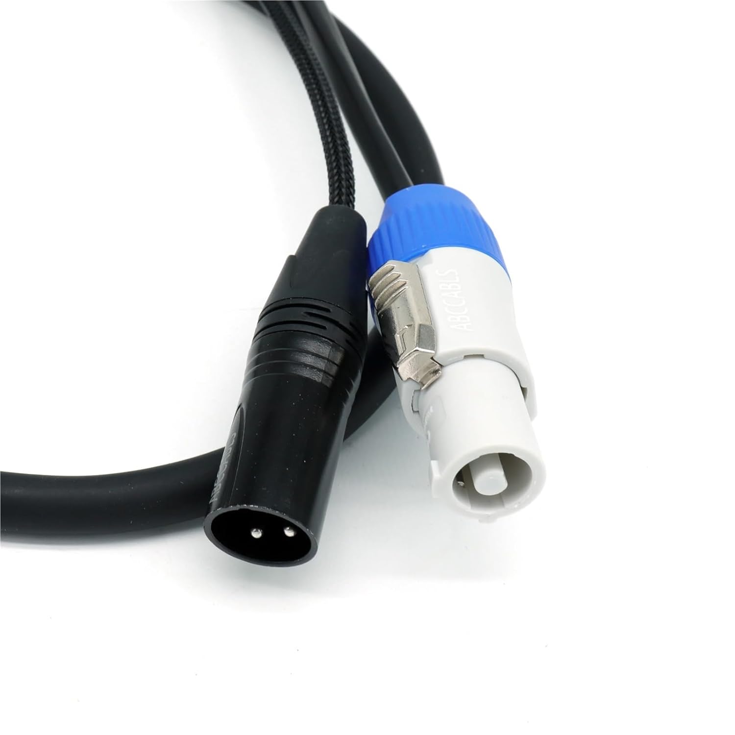 1M 2M 3M 5M 10M DMX 2-in-1 Cable 3x2.5mm² – in/Out & 3-Pin XLR Cable for DJ Moving Head Stage Lighting(10m)