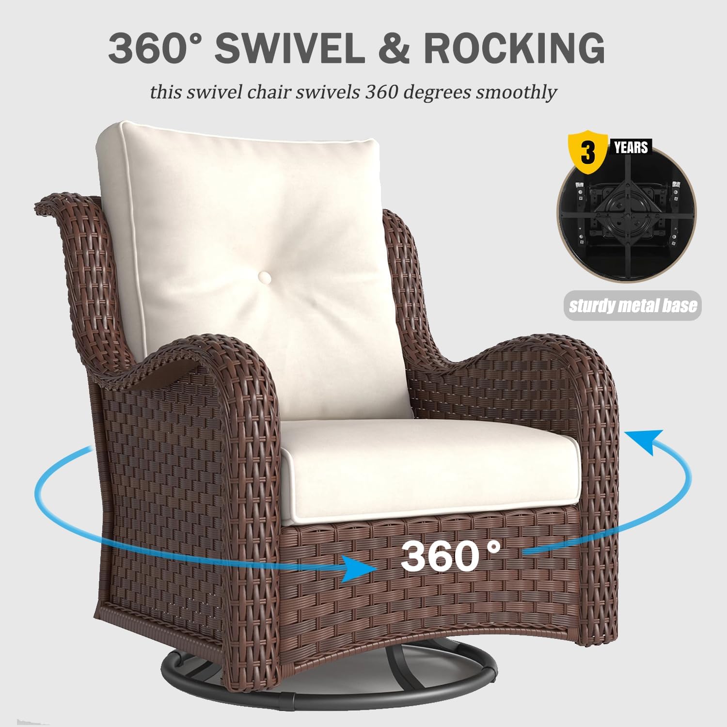 Outdoor Furniture Set with 44