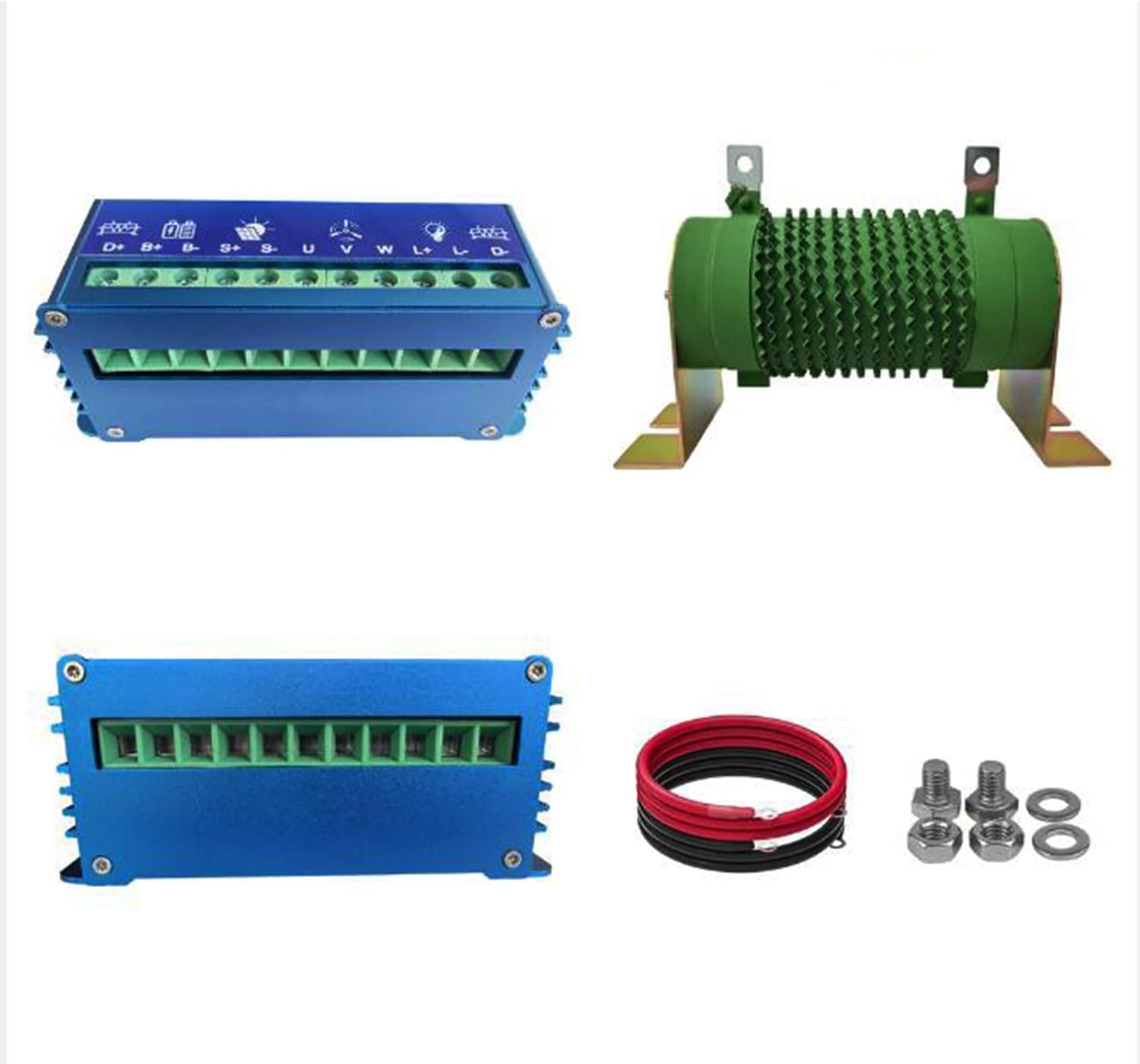 3000W-6000W Hybrid MPPT Wind and Solar Controller 12V 24V 48V Charging Regulator with MPPT Boost Charge Regulator,24v