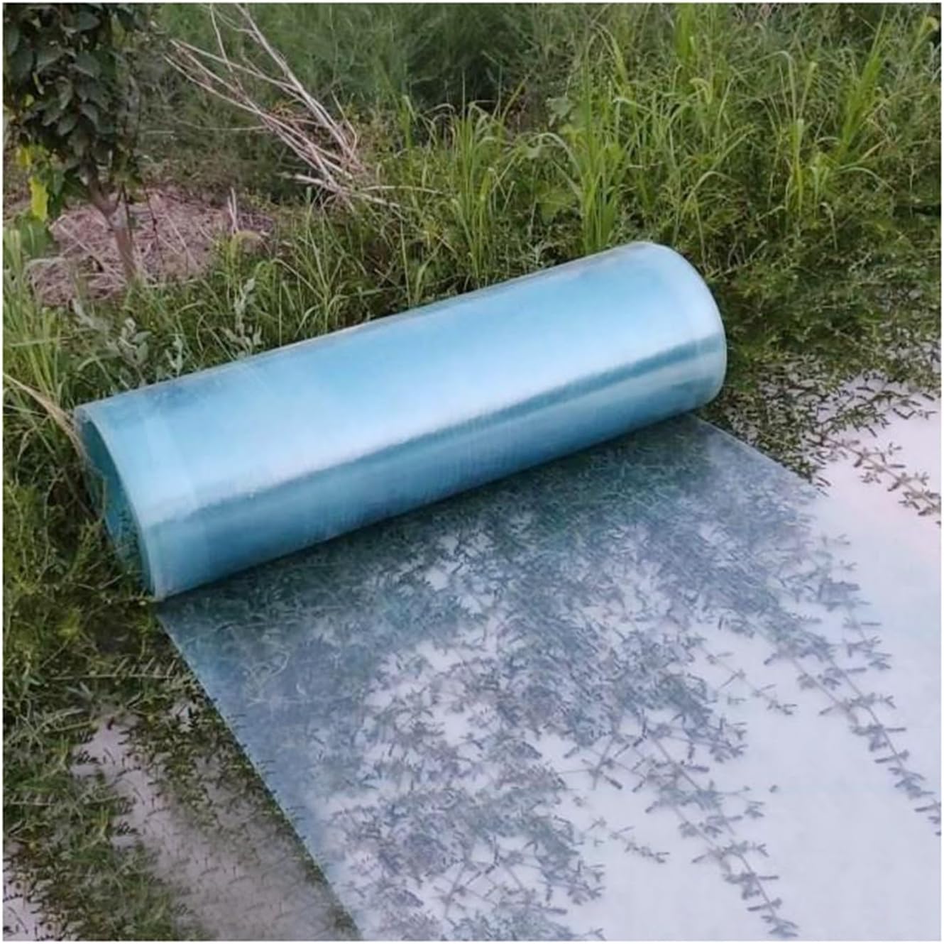 Roofing Cladding Replacement Panels ，Transparent Roof Sheet，Clear Acrylic Plastic Sheet FRP Daylighting Plate,for Sun Room, Outdoor Garden and Greenhouse Covering (Size : W1.2xL9m)