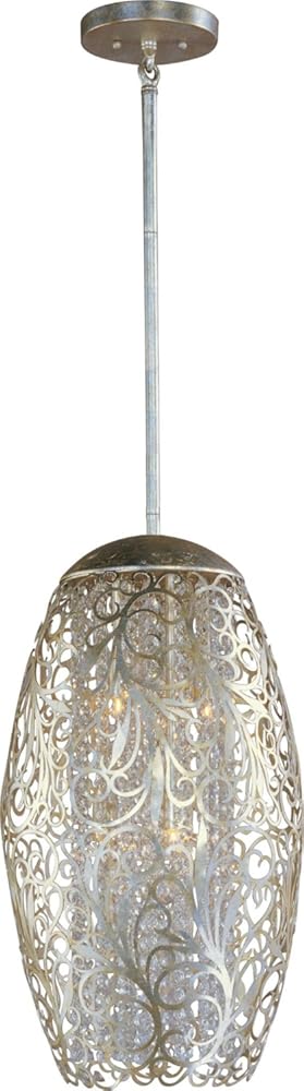 Maxim Arabesque 6 Light Medium Pendant with Golden Silver Finish