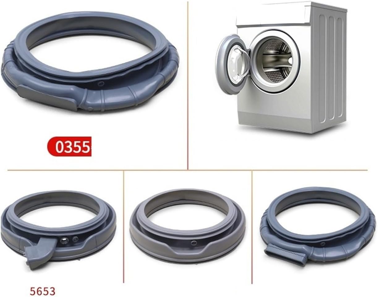 Drum Washing Machine Door Seal Rubber Ring Sealing，Compatible For Hisense ，Compatible For Rongsheng， Ring Waterproof Ring(No. 4 1576682)