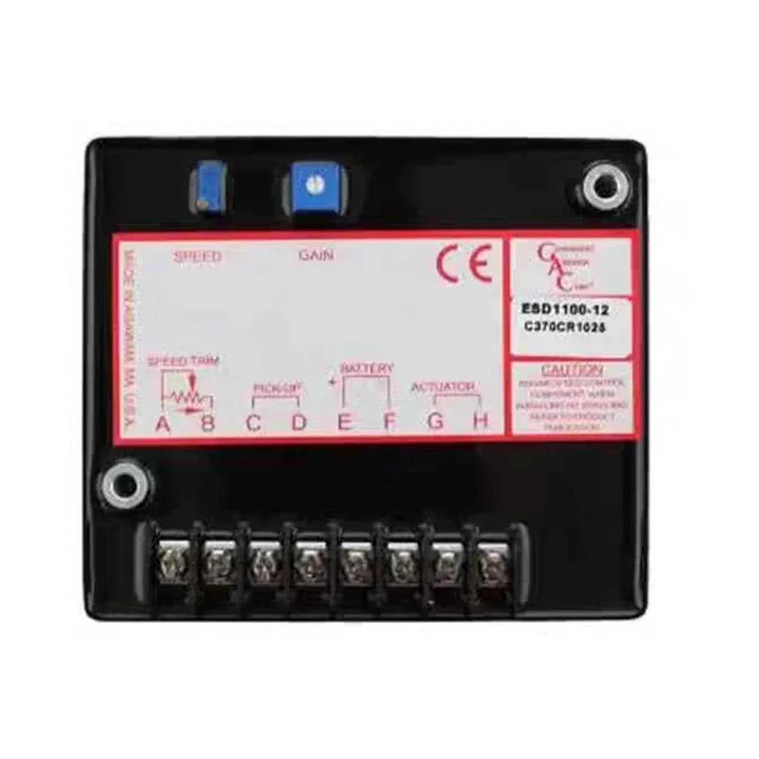 ESD1100 Diesel Generator Set Controller ESD1100 Series Isochronous Controller 12/24 V DC(12V)