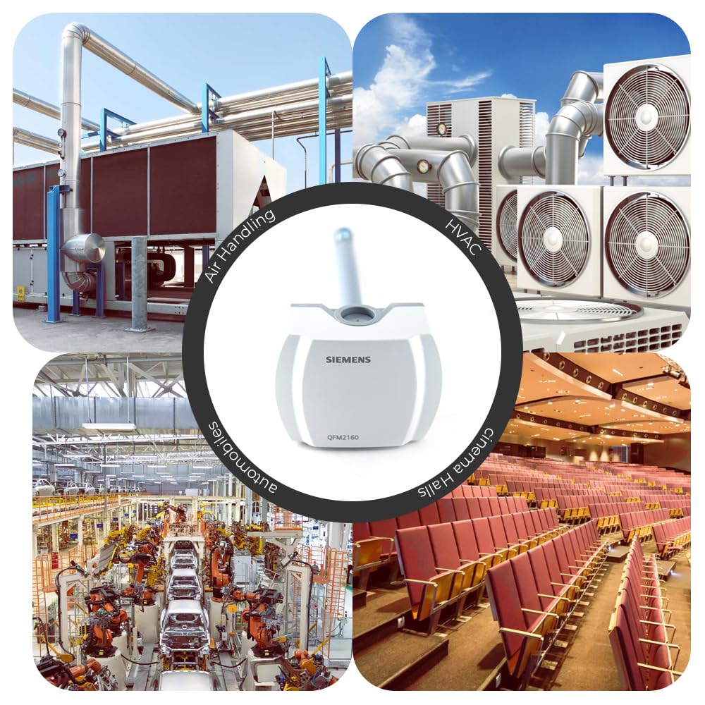 Temperature and Humidity Duct Sensor (Range: 0 to 50 °C) for Air Handling, Cooling, Individual Rooms, Heating, HVAC | Model: QFM2160U (Pack of 10)