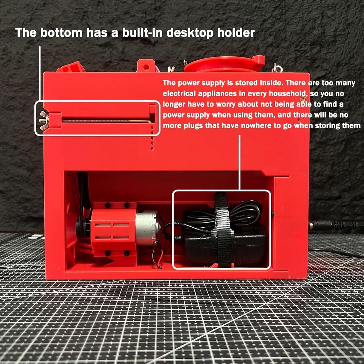 Electric Yarn Winder, Automatic Yarn Winding Machine, Adjustable Speed, Built-in Length Detector/Automatic Pause Function, for Yarn Weaving Blending Roving
