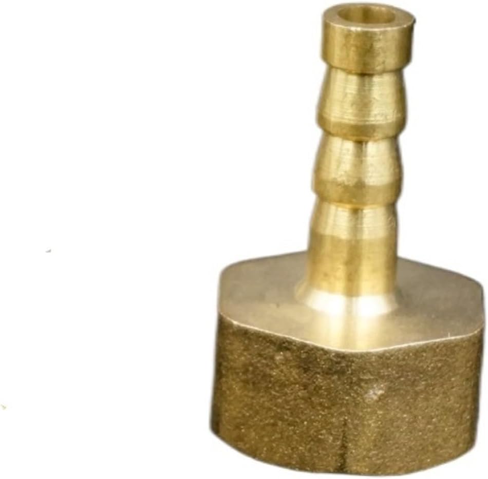 Revive Furniture PC PCF Brass Barbed Hose Connector 1/2” Straight Fitting With Male Thread Female Thread For Air Compressor 6‑19mm Tubing(PC19mm-10pcs,G3-4)