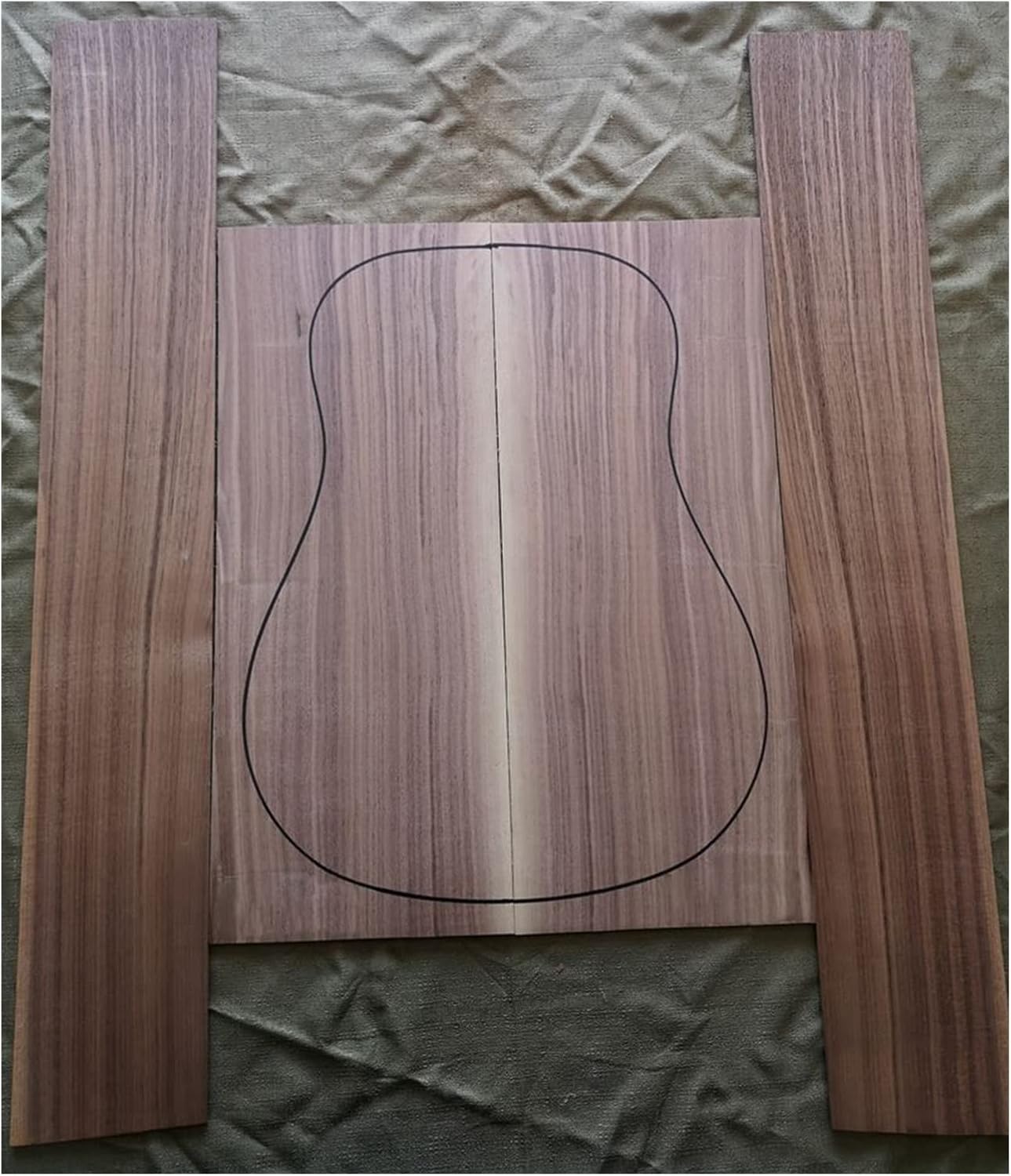 1 Set Guitar Back and Side Kit 41inch Guitar Panel Guitarra Making Material DIY Guitar Kit (Color : 16)