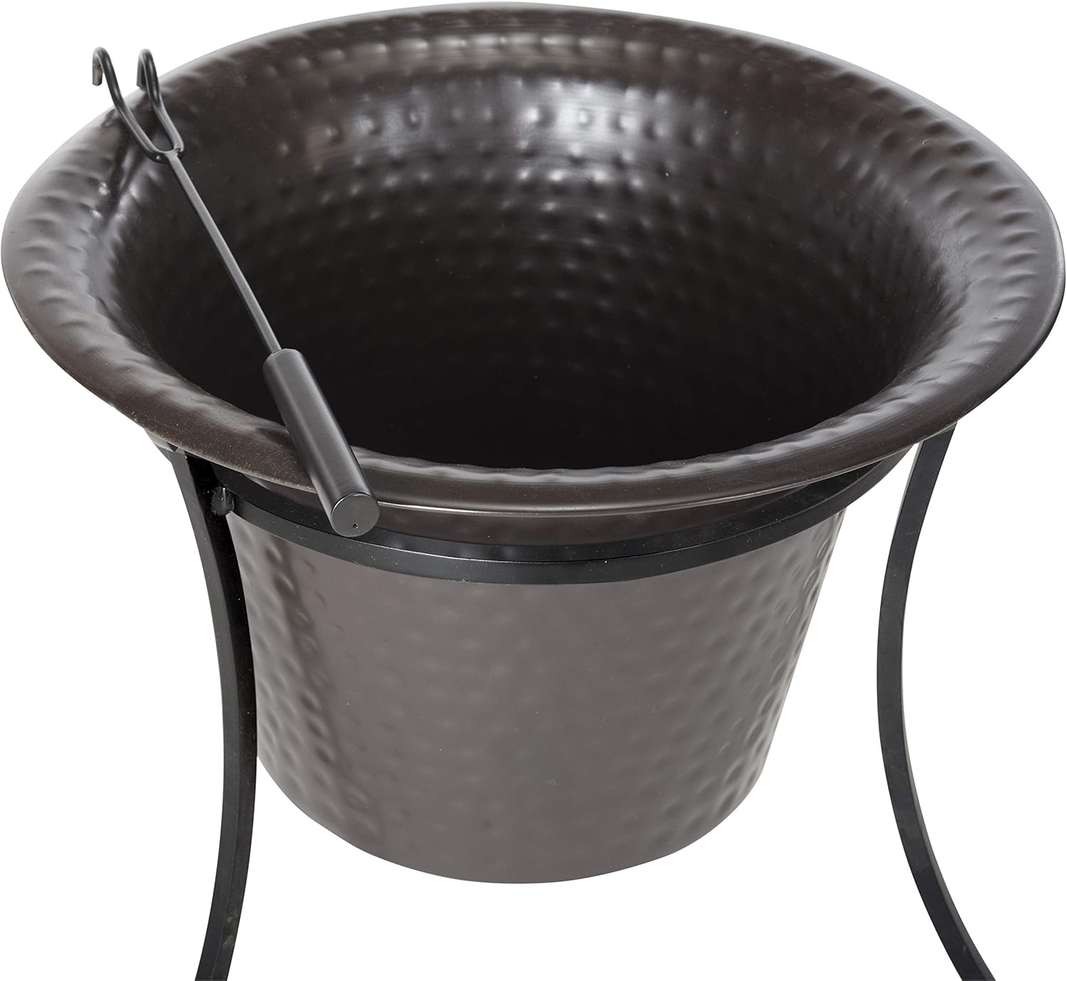 Safavieh Outdoor Collection Barbados Bronze and Black Fire Pit