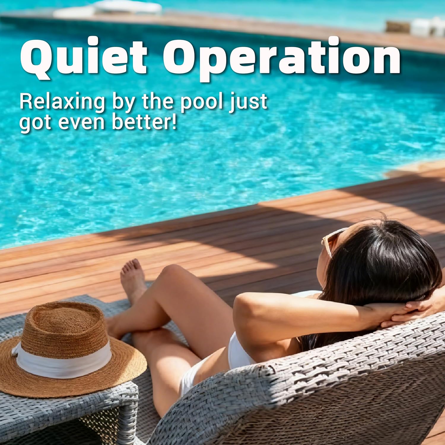 Full Inverter Heat Pump for Hot Tub and Bath, 35,000 BTU Electric Swimming Pool Heater, 10000 Gallons, for Above and In ground Pools, WiFi Capable Timer, Heating and Cooling, Defrosting, 220-240V