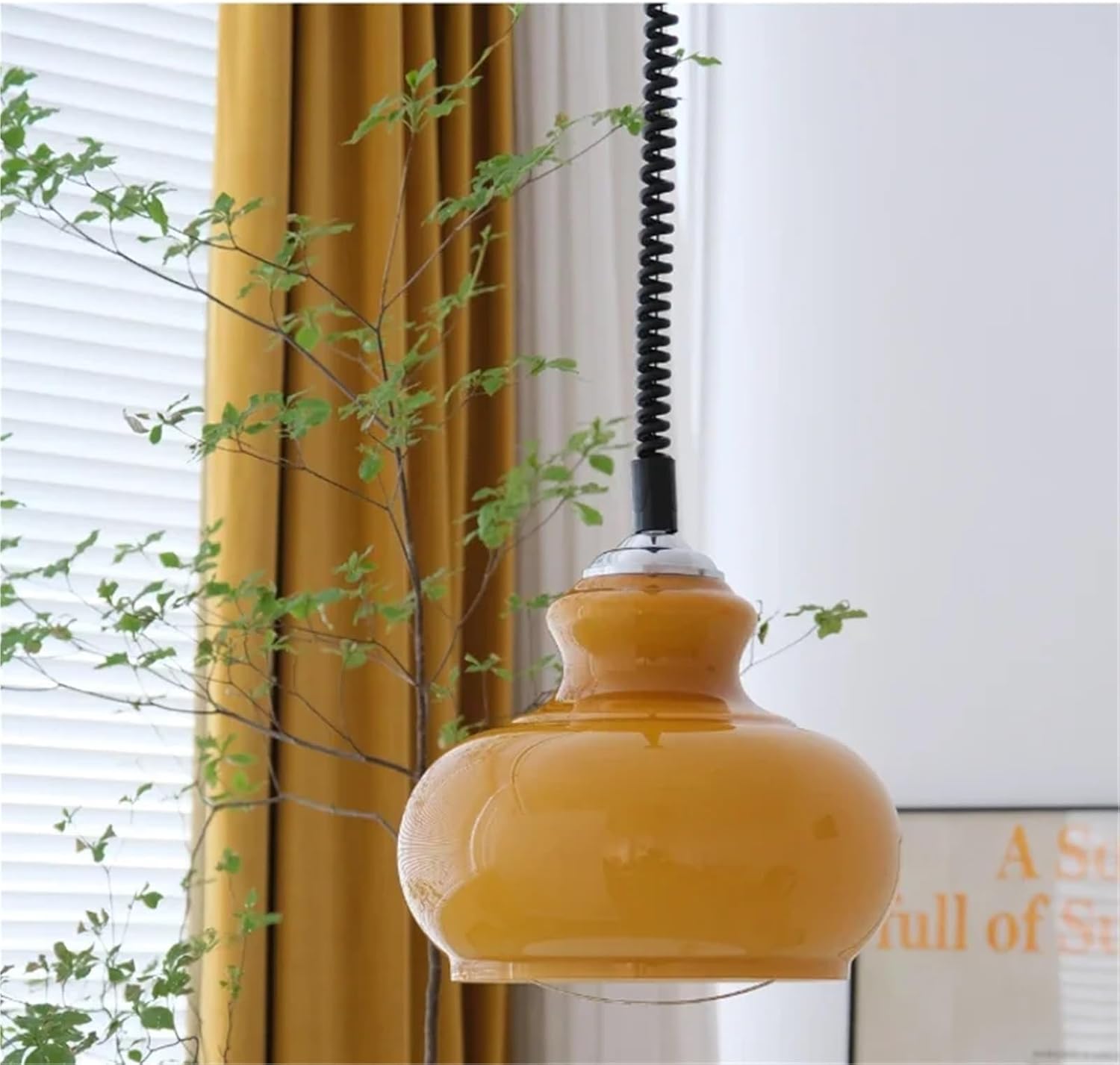 Nordic Colorful Glass Chandeliers Retractable Chandeliers Restaurant Bedroom Study Pendant Hanging Lamp Adjustable,for Decoration