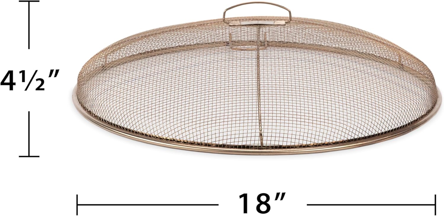 TIKI Social & Huddle Fire Pit Screen – 18