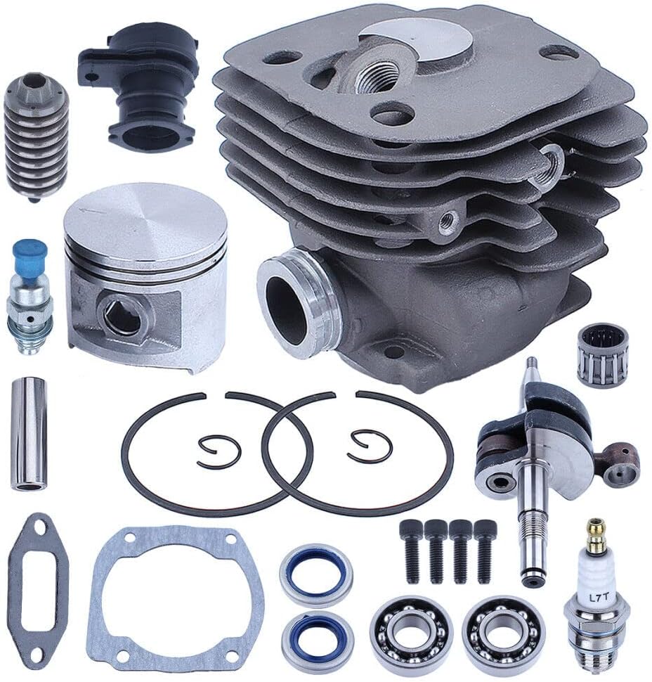 Replace Parts for Machine 50MM Piston Cylinder Crankshaft Kit for Husquarna 362 365 371 372 372XP Chainsaw