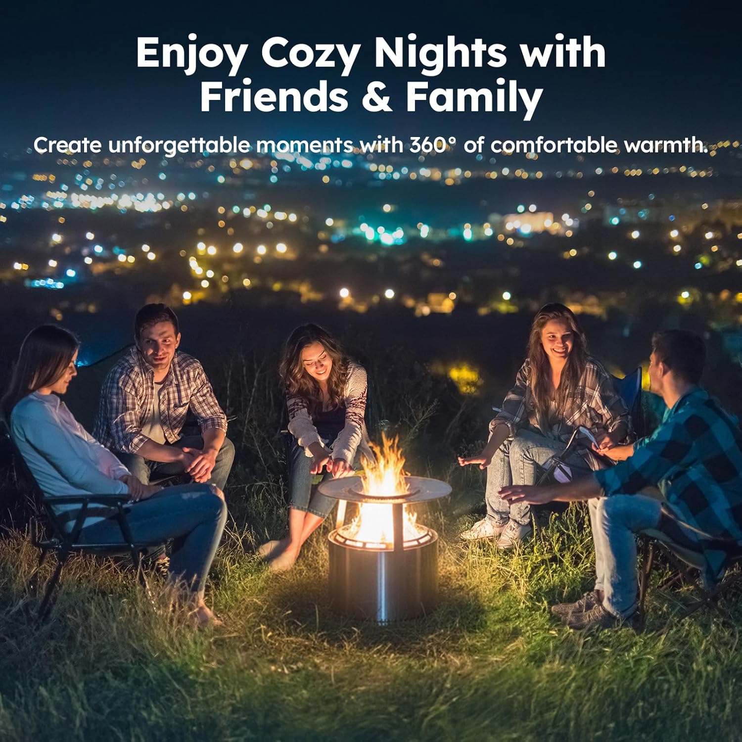 Fire Pit Heat Deflector for Solo Stove Bonfire 19.5