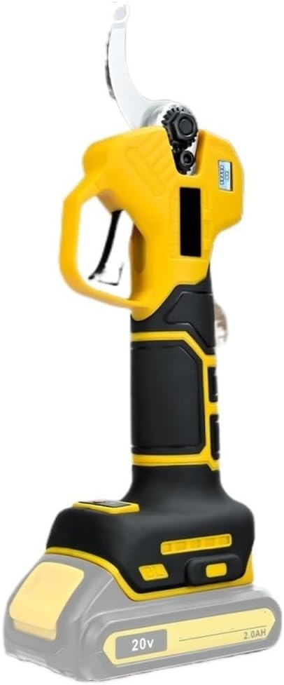 480W 25mm Brushless Electric Pruning Shears Garden Tool Pruner LCD Display Cordless Scissors for 20V Battery (No Battery)