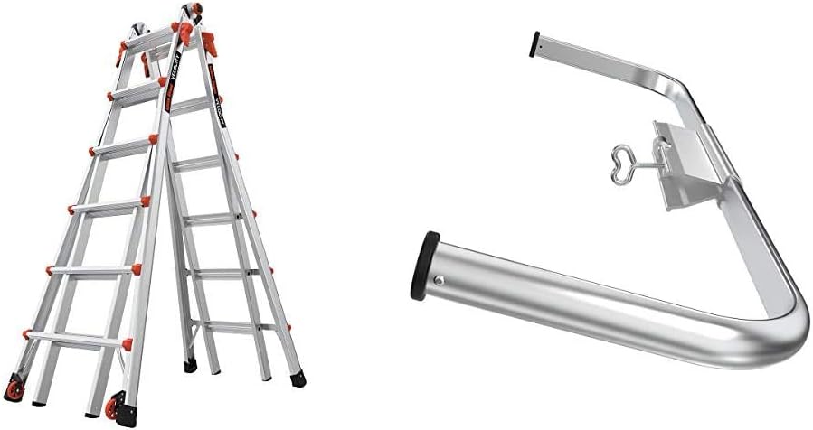 Little Giant Ladders Velocity (15426-001) Multi-Position Ladder Bundle with Wing Span/Wall Standoff Accessory