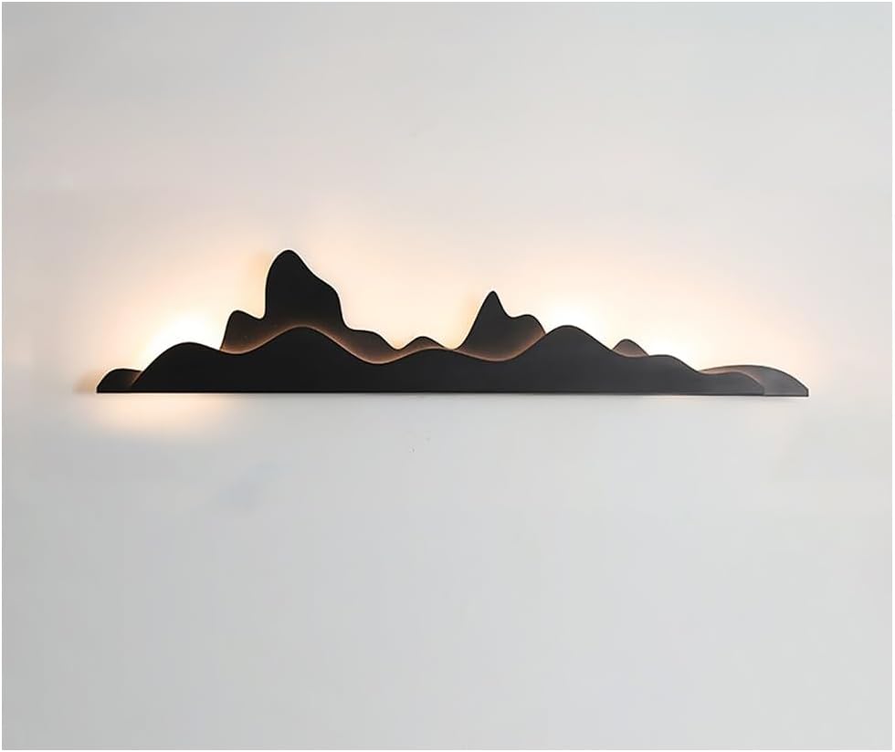 Wall Light Outdoor Chinese Courtyard Wall Lamp, Outdoor Garden Viewing Lamp, Outdoor Villa Garden Landscape Outdoor Wall Lamp Exterior Lighting Fixtures(M-180 * 37.5 * 6cm)