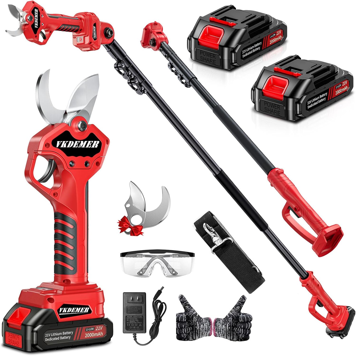 2-in-1 Pole Pruning Shears,1.2