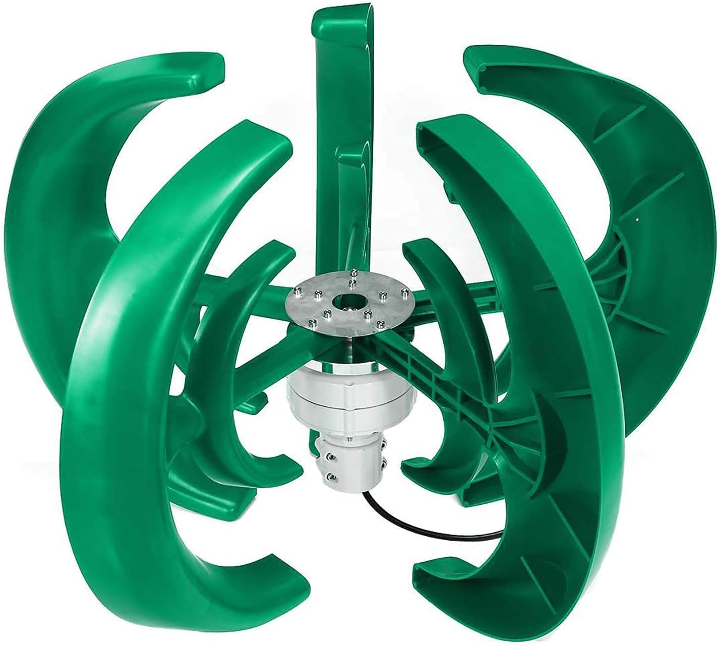 4000W Vertical Axis Wind Turbines Generator Lantern Motor Kit Windmill Energy Charge Turbines for Home Camping 5 Blades