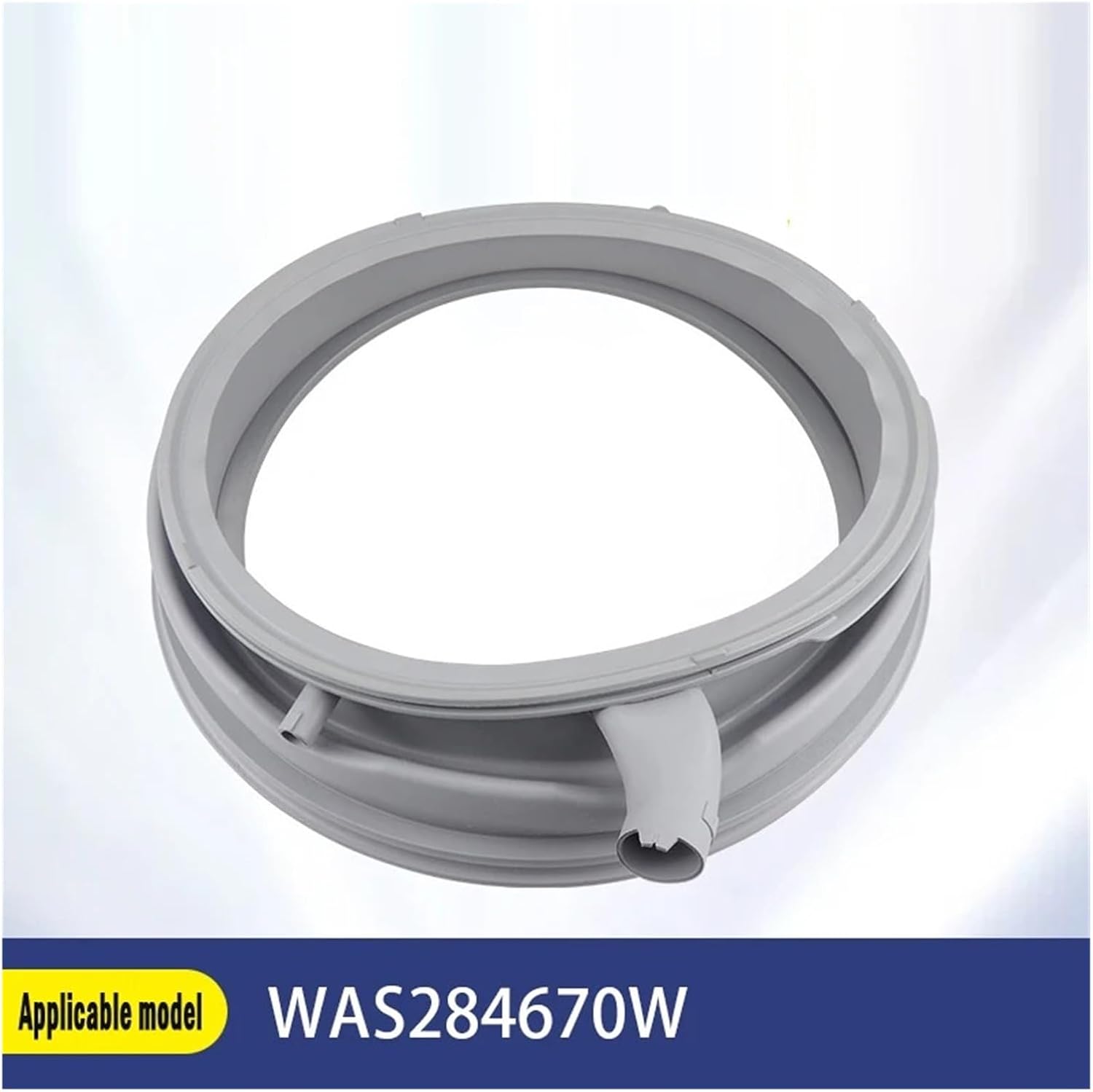 Drum Washing Machine Sealing Ring, Compatible For Siemens ， Compatible For Bosch ， Rubber Door Sealing Ring IQ300IQ500 Accessory Replacement(V)