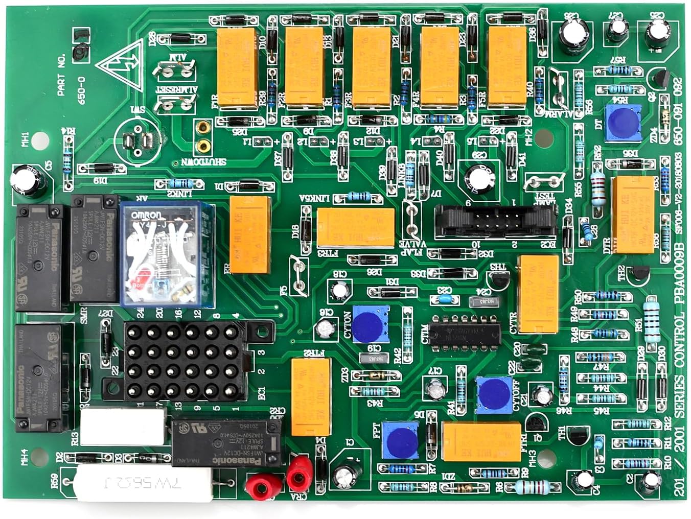 650-091 12V Generator Control Panel Used with Interface Module,12V Control Panel EIM630-465 for FG Printed Circuit Board