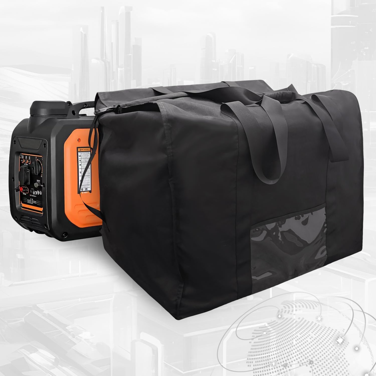 Military-Grade Faraday Bag for Computer Towers & Large Generators for Electronics & Solar Pannels - Faraday Bag for Generator