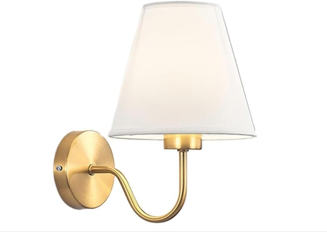 Modern White/Black Indoor Wall Sconce Nordic Wooden Wall Lamp Wall Mount Bedside Reading Wall Lamp, Half Globe Wall Lighting Fixture