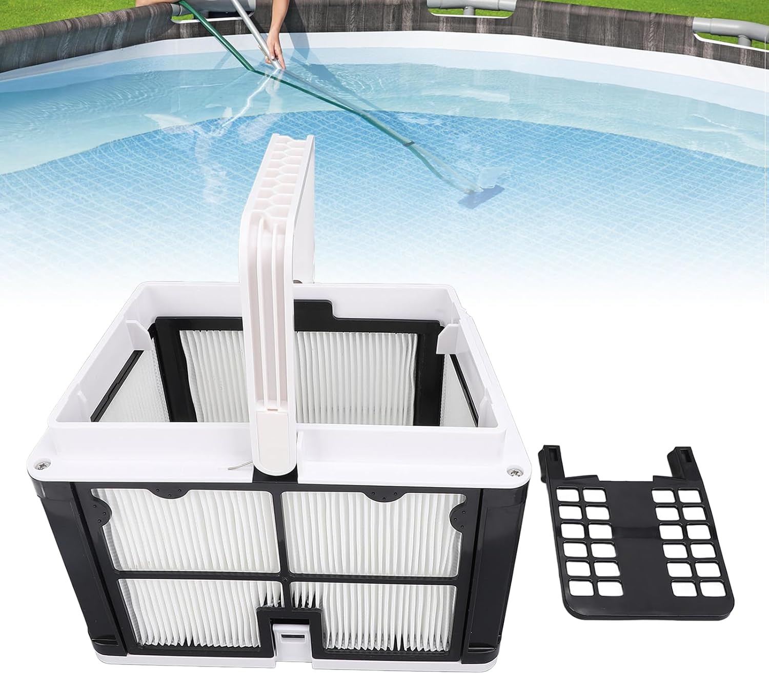 Robot Pool Cleaner Fine Filter Basket 9991460, Ultra Fine Filtration Basket Compatible with Dolphin CC S50 S100 Robotic Pool Cleaners, Part Number: 9991460-R1