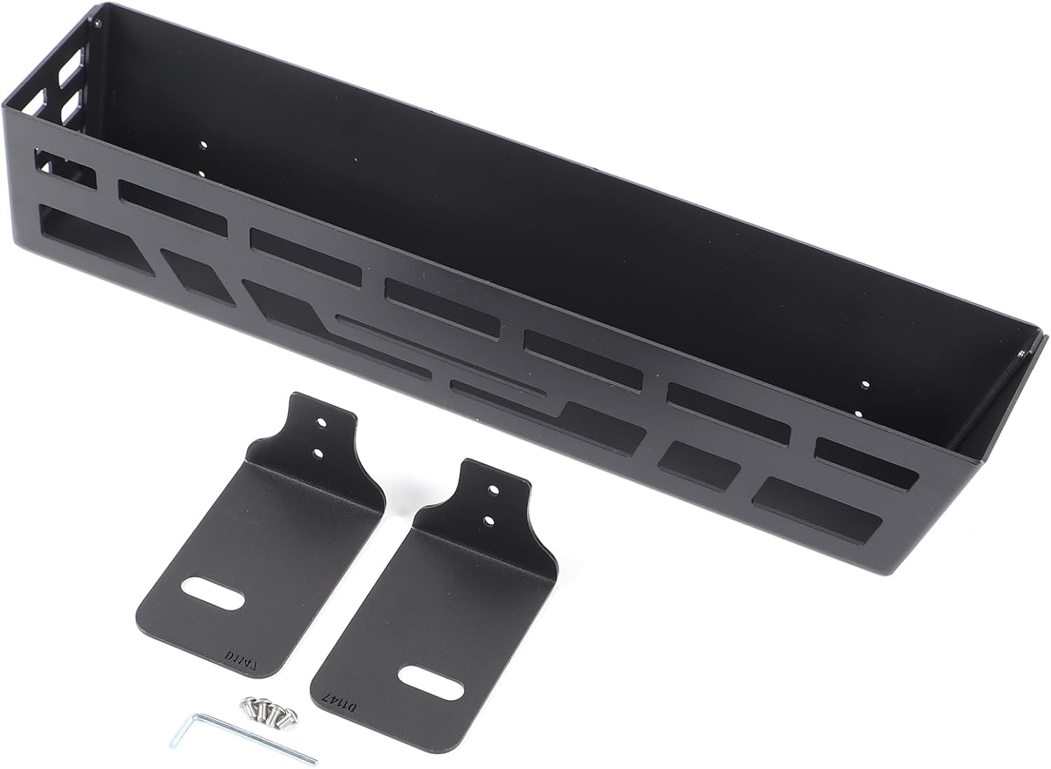 Aunginsy Passenger Under Seat Storage Basket Compatible with Ford Maverick 2022-2026, Car Front Row Co-pilot Underseat Hidden Organizer Tray Multi-Functional Storage Bins Tool Box Interior Accessories